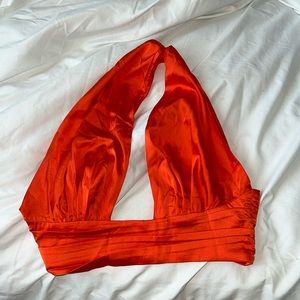 OhPolly Orange Crop top